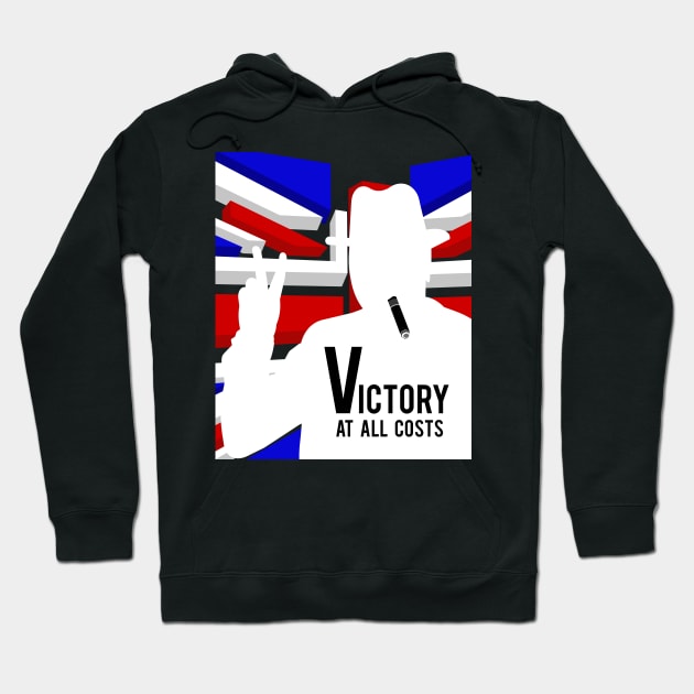 Churchill Victory 1 Hoodie by SiSuSiSu